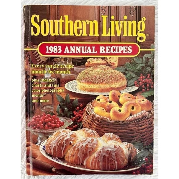 Vintage Southern Living 1983 Annual Recipes Hardcover Cookbook - Picture 1 of 9